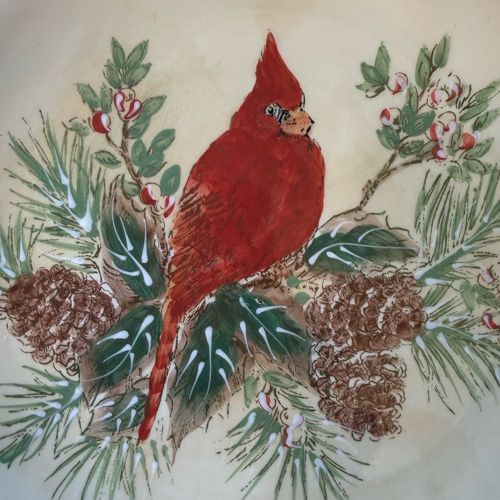 Pacific Rim 8” Cardinal Plate - Picture 3 of 6